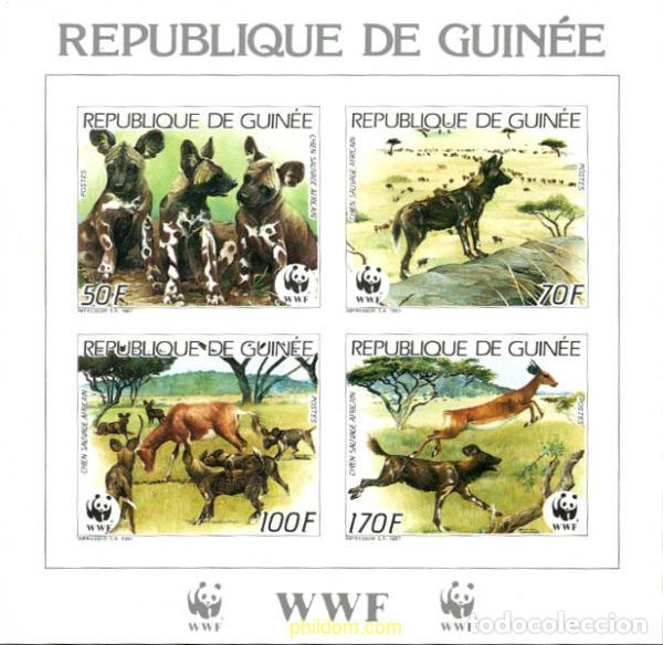 Sellos: 4294 MNH GUINEA 1987 FAUNA PROTEGIDA