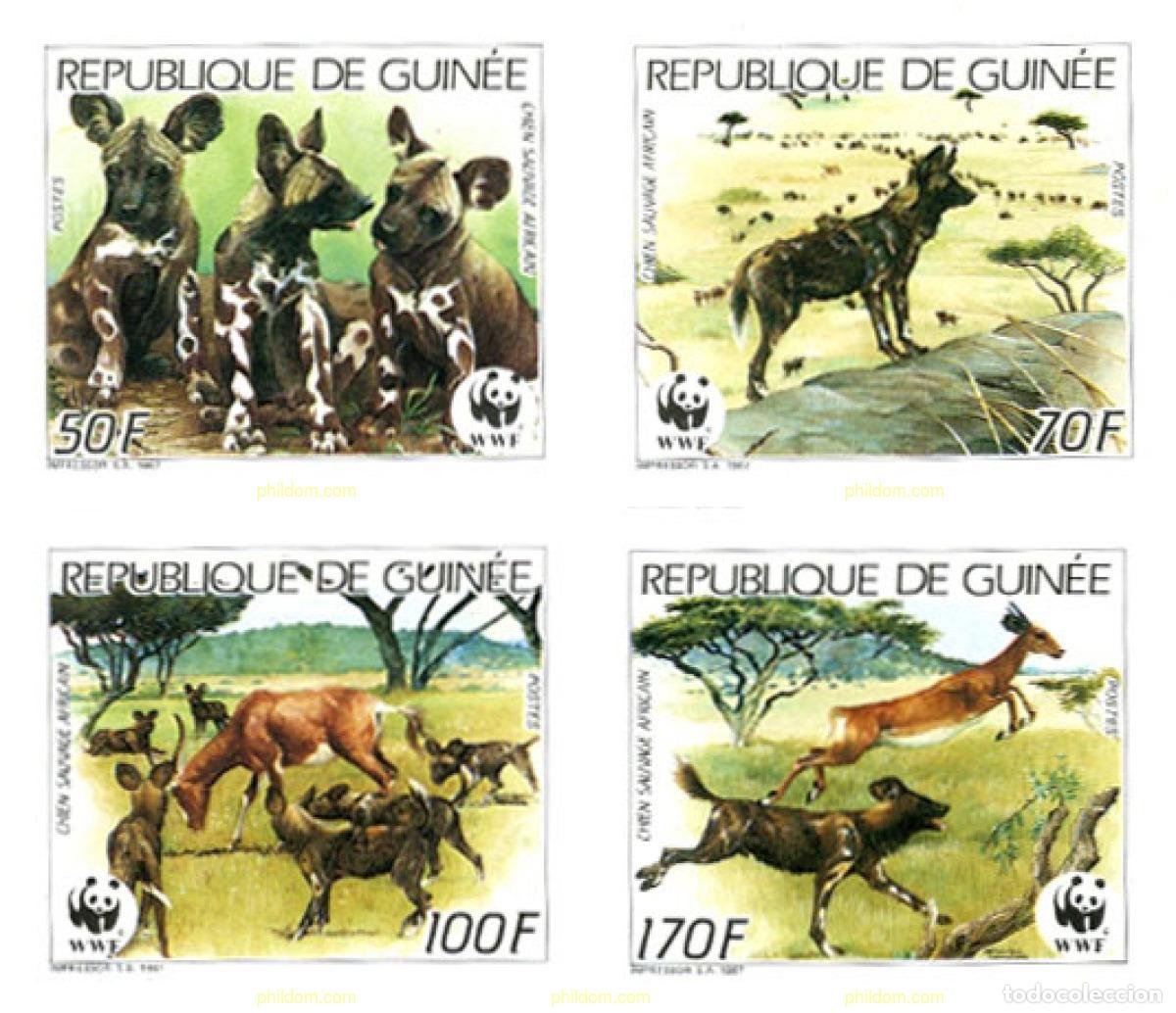 Sellos: 14980 MNH GUINEA 1987 FAUNA PROTEGIDA