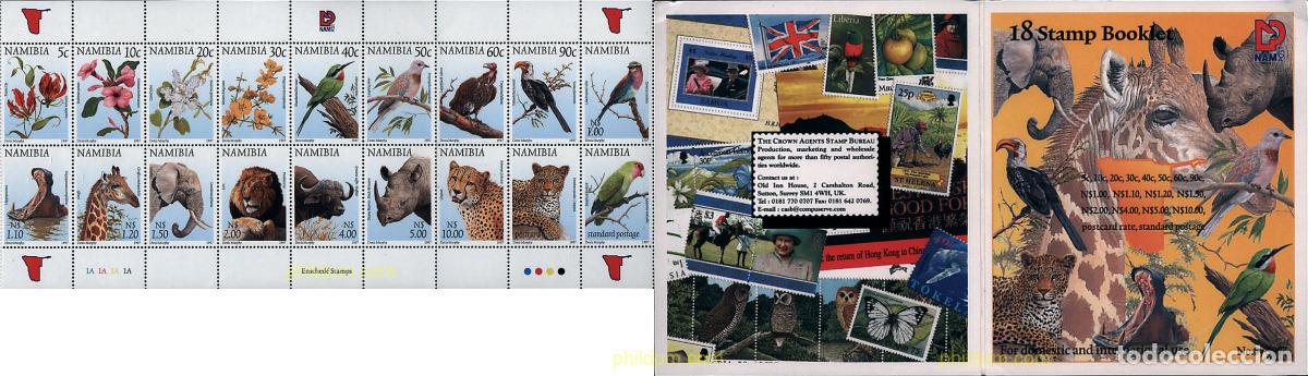 Sellos: 2162 MNH NAMIBIA 1997 FAUNA Y FLORA
