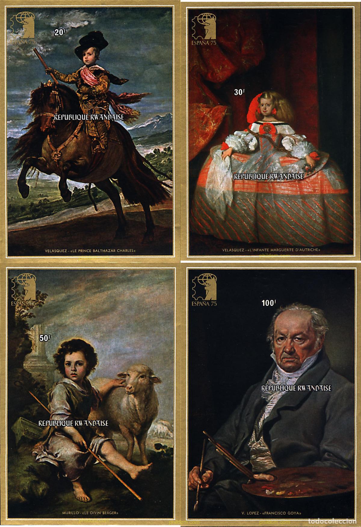 Sellos: 17902 MNH RUANDA 1975 ESPA&Ntilde;A 75. EXPOSICION FILATELICA INTERNACIONAL