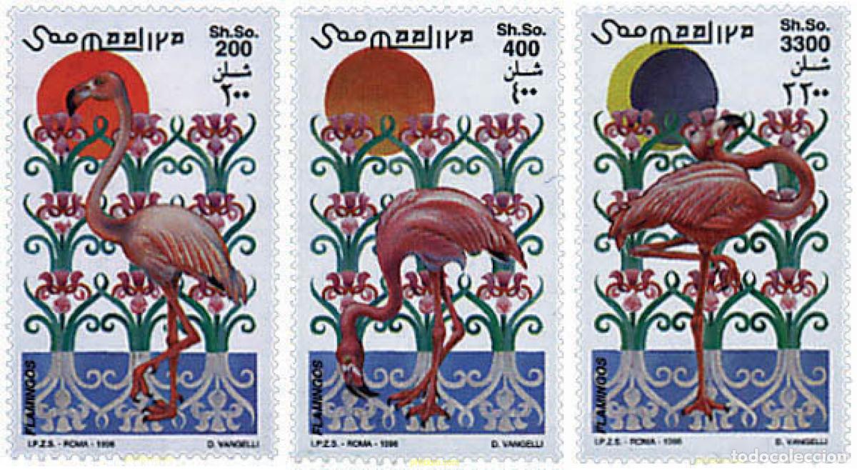 Sellos: 76634 MNH SOMALIA 1998 FLAMENCOS