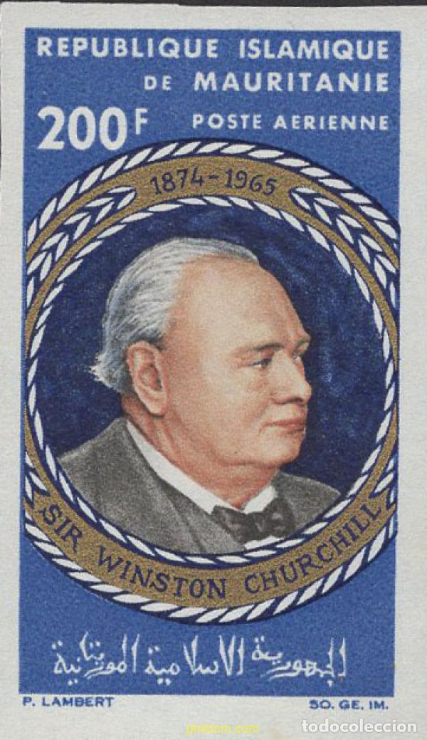 Sellos: 641057 MNH MAURITANIA 1965 MUERTE DE SIR WINSTON CHURCHILL