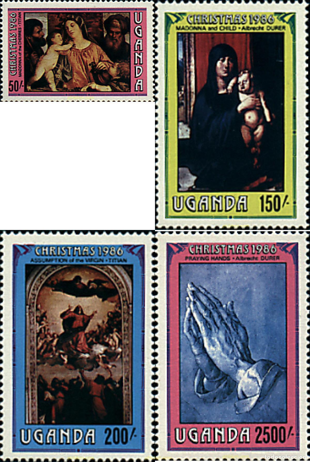 Selos: 234338 MNH UGANDA 1986 NAVIDAD