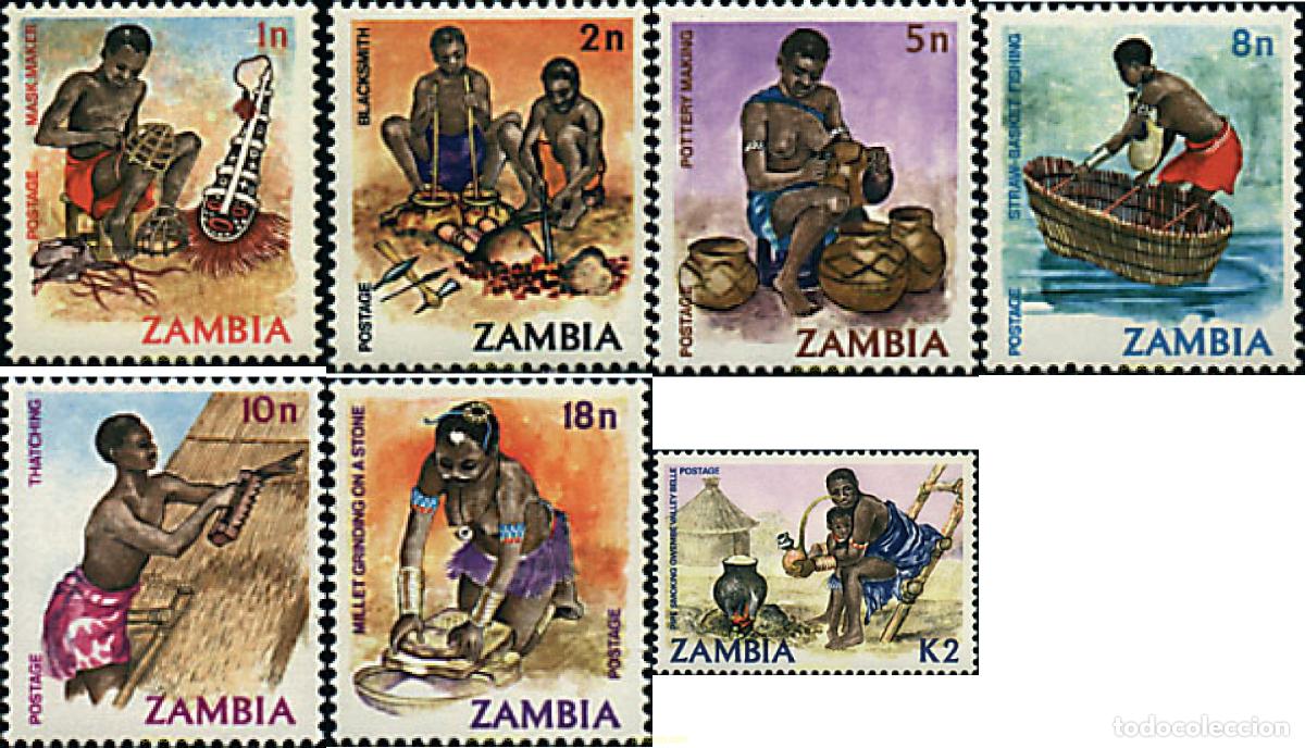 Timbres: 233161 MNH ZAMBIA 1981 MOTIVOS VARIOS