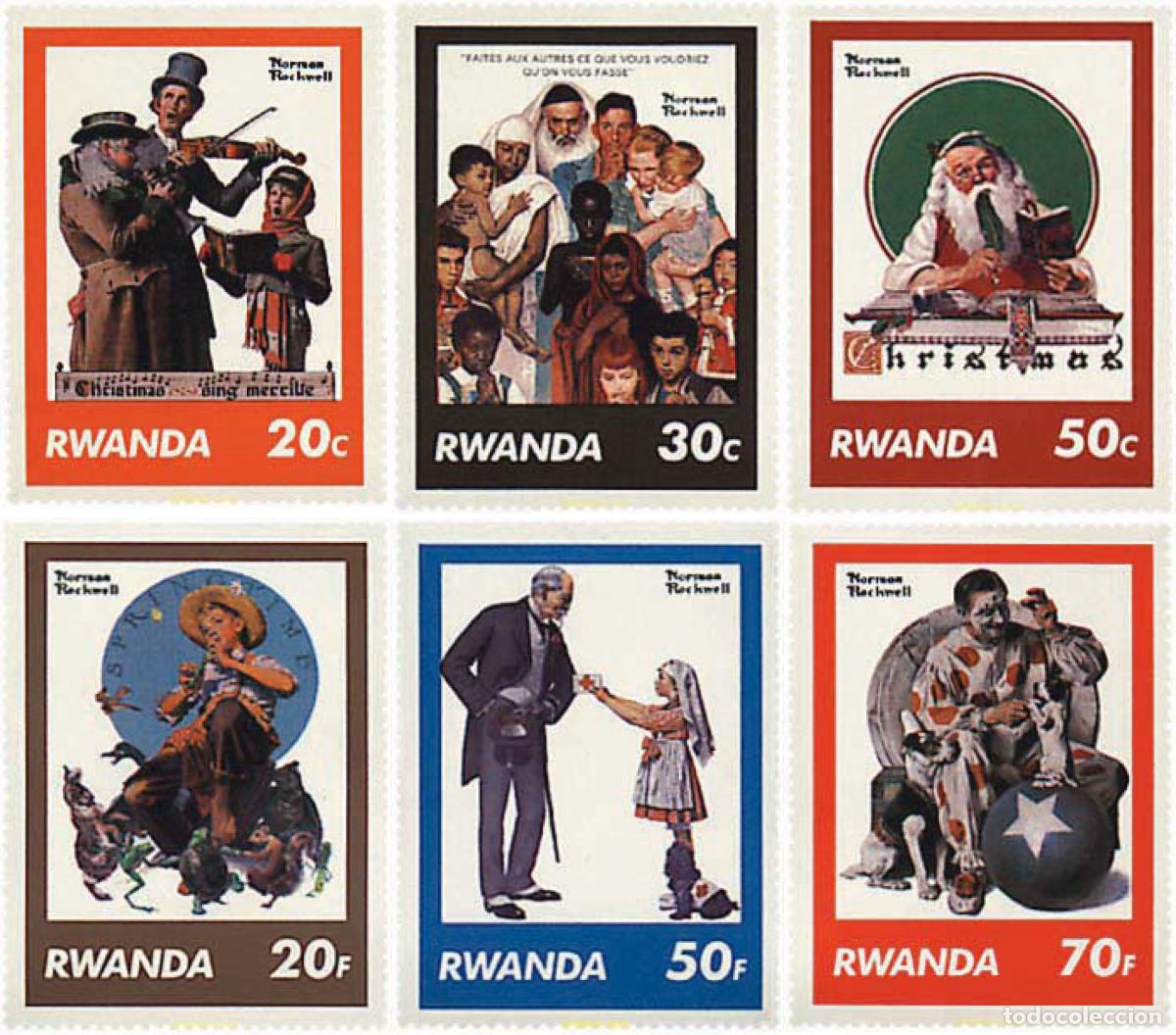 Selos: 628469 MNH RUANDA 1981 CUENTOS Y LEYENDAS