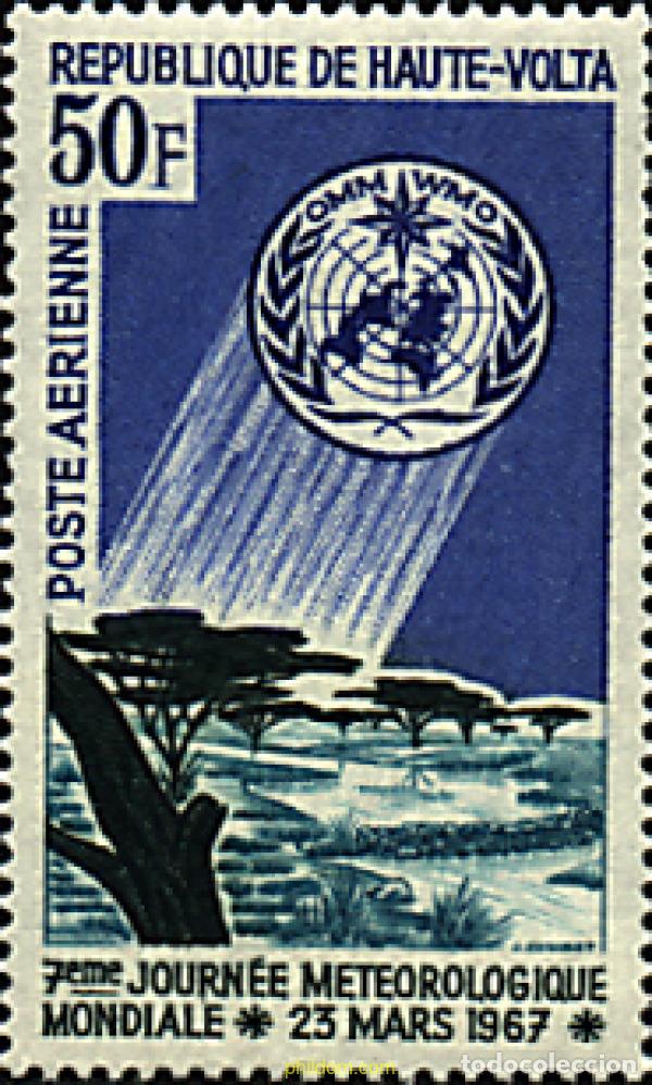 Selos: 169481 MNH ALTO VOLTA 1967 METEOROLOGIA