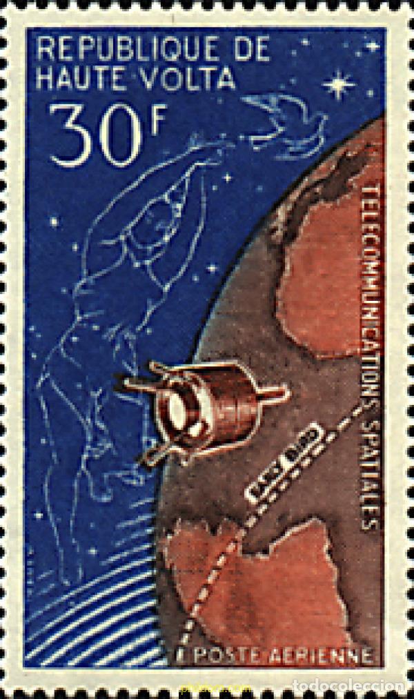Sellos: 169305 MNH ALTO VOLTA 1965 SATELITE