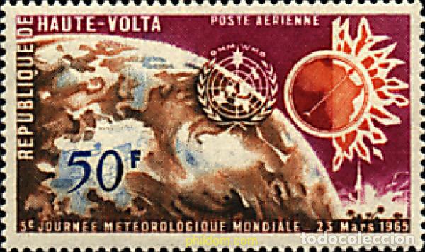 Sellos: 195926 MNH ALTO VOLTA 1965 METEOROLOGIA