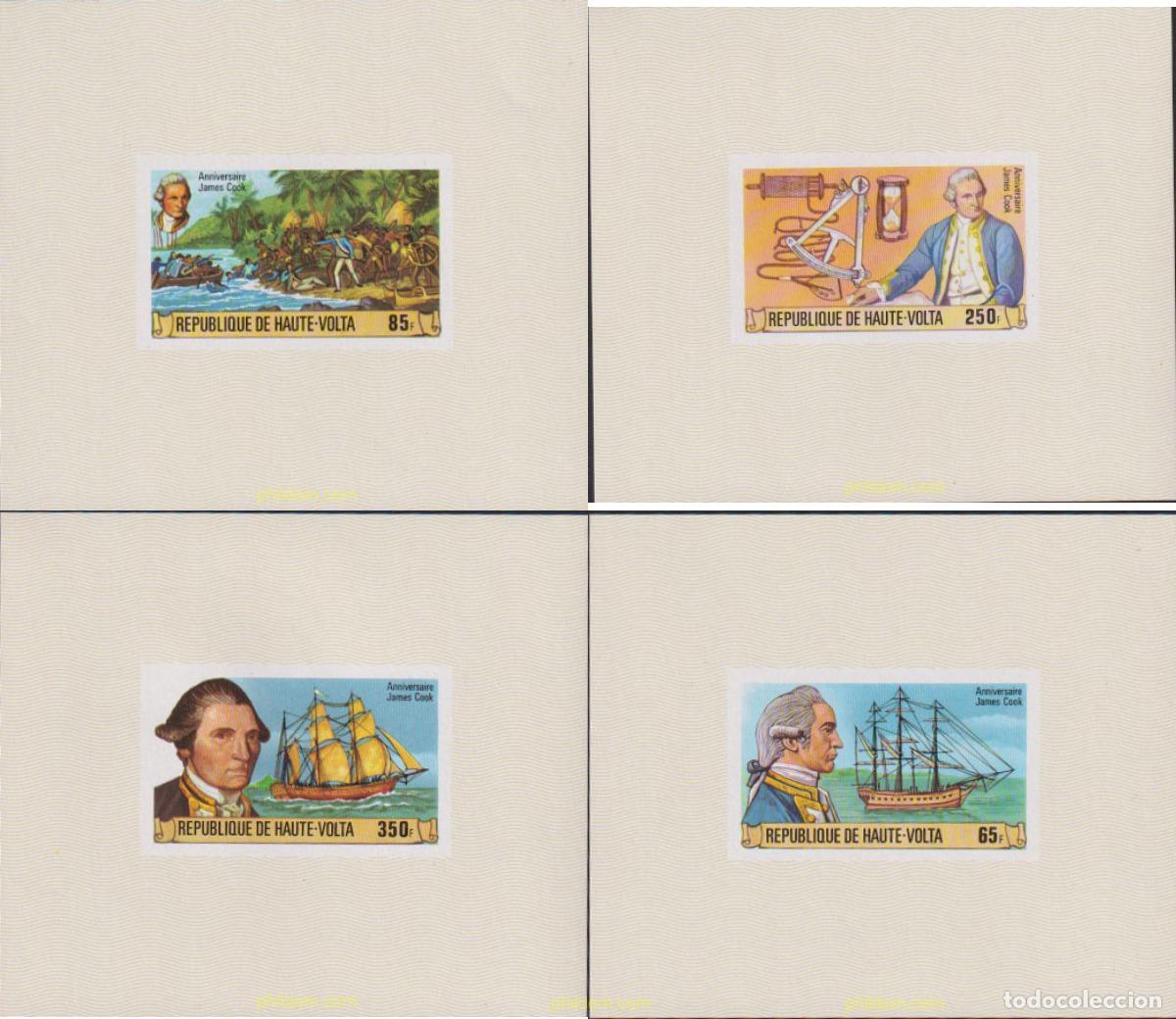 Sellos: 158578 MNH ALTO VOLTA 1978 250 ANIVERSARIO DEL NACIMIENTO DE JAMES COOK