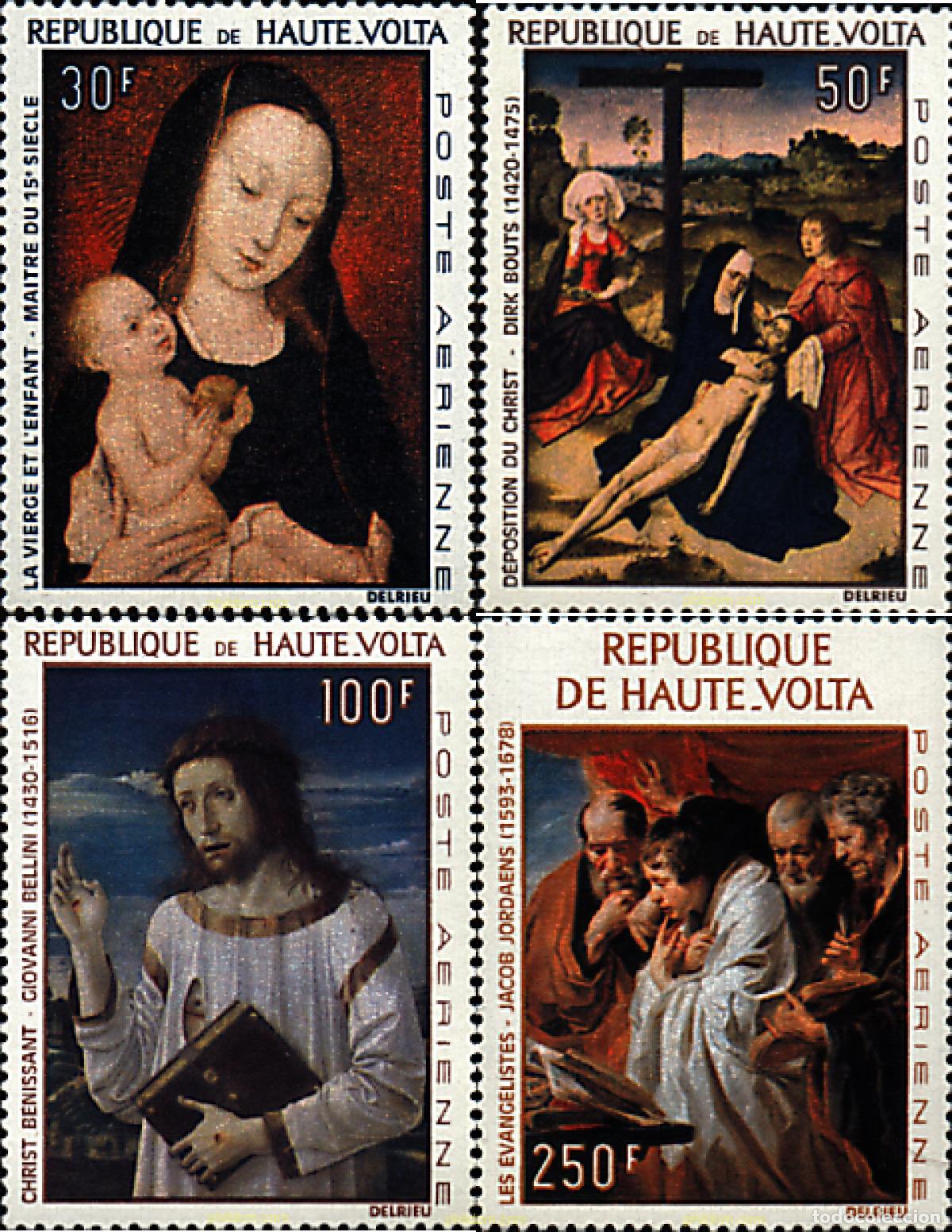 Sellos: 169485 MNH ALTO VOLTA 1967 PINTURAS