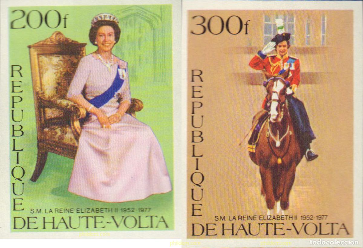 Sellos: 598261 MNH ALTO VOLTA 1977 PERSONALIDADES CONTEMPORANEAS
