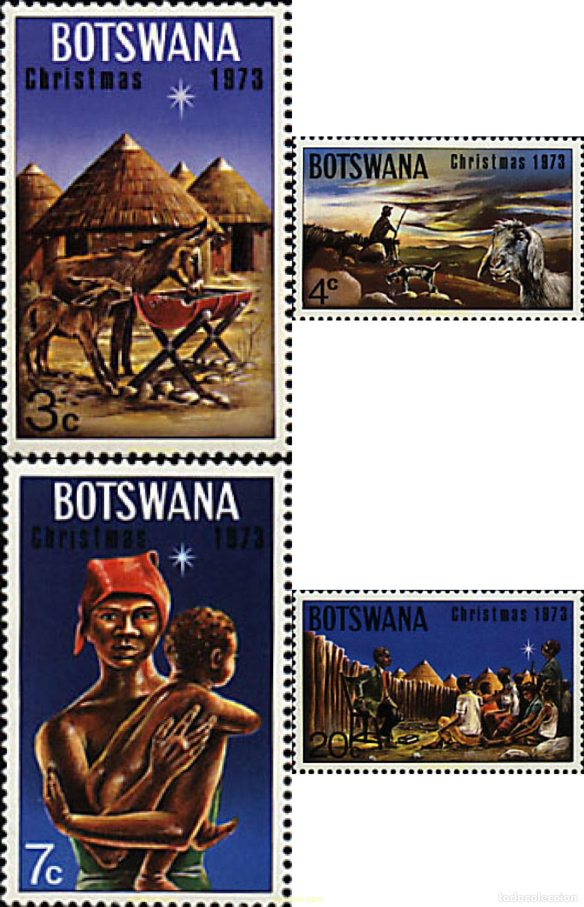 Sellos: 72737 MNH BOTSWANA 1973 NAVIDAD