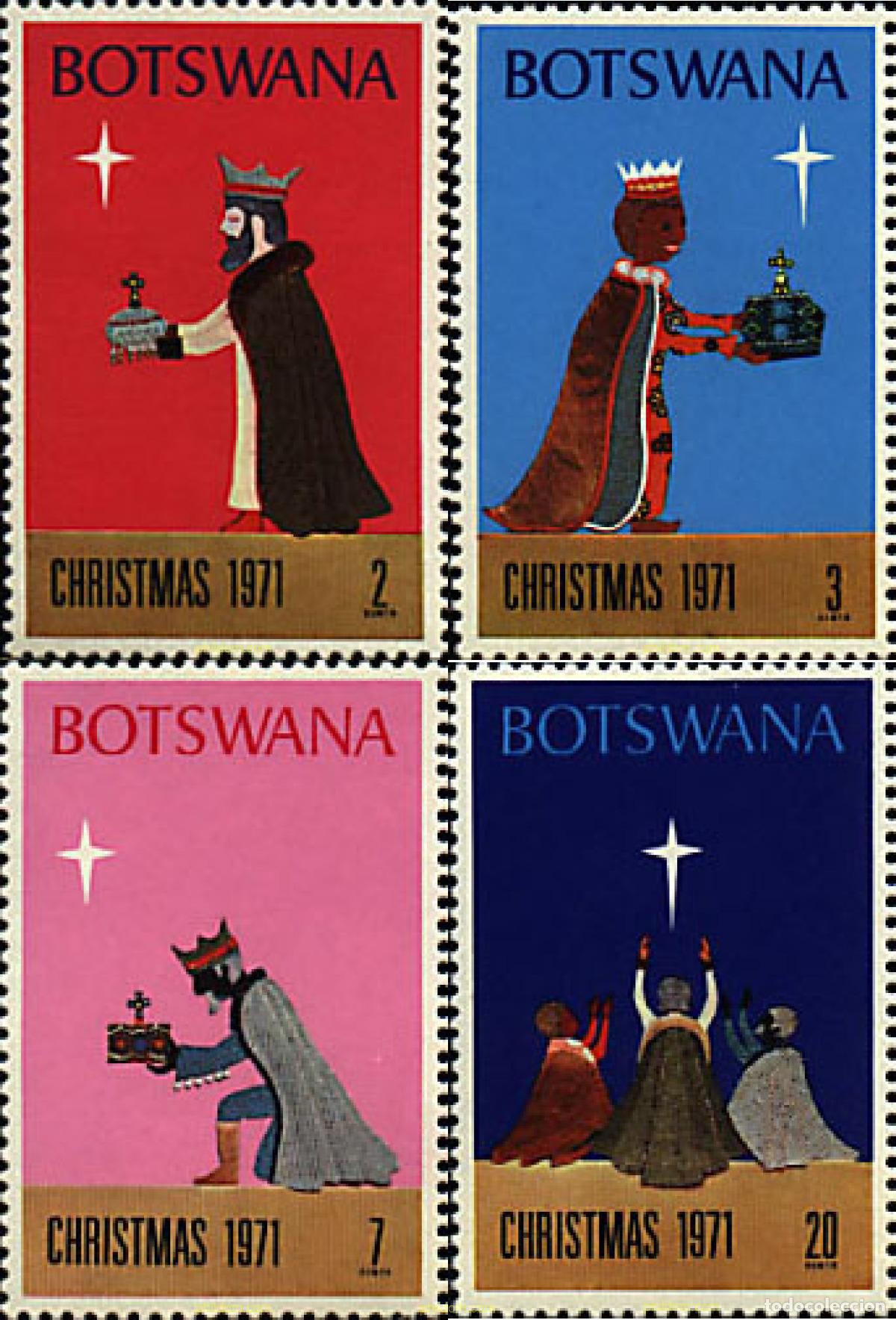 Sellos: 171125 MNH BOTSWANA 1971 NAVIDAD