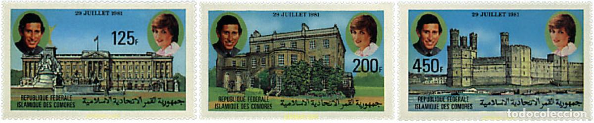 Sellos: 157631 MNH COMORES 1981 BODA DEL PRINCIPE CARLOS Y LADY DIANA SPENCER