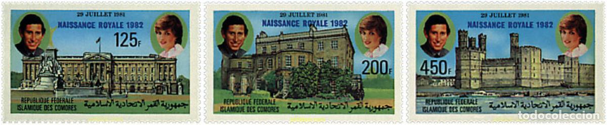 Sellos: 207966 MNH COMORES 1982 BODA DEL PRINCIPE CARLOS Y LADY DIANA SPENCER