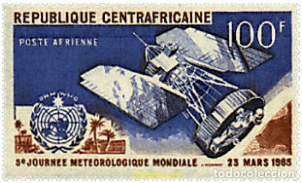 Sellos: 50717 MNH CENTROAFRICANA 1965 DIA MUNDIAL DE LA METEOROLOGIA