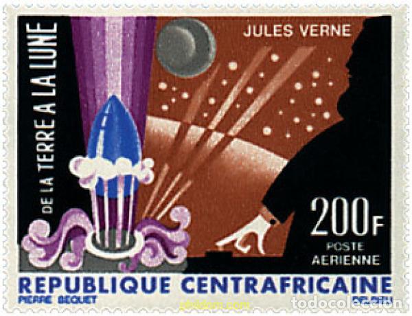 Sellos: 686028 MNH CENTROAFRICANA 1966 CONQUISTA DE LA LUNA