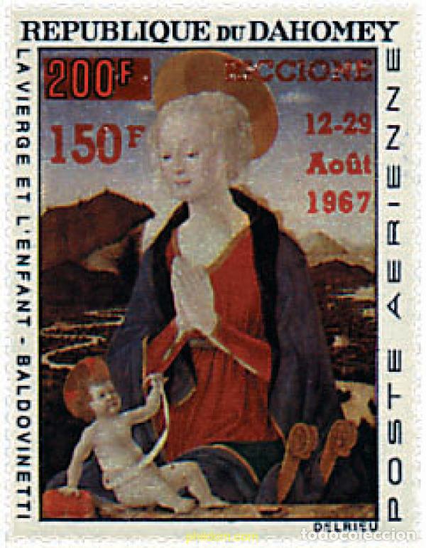 Sellos: 199253 MNH DAHOMEY 1967 TAPICES