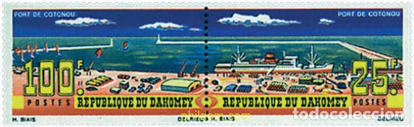 Sellos: 6611 MNH DAHOMEY 1965 PUERTO DE COTONOU