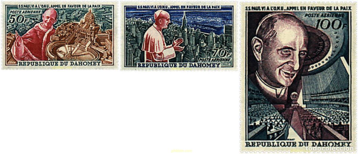 Sellos: 199266 MNH DAHOMEY 1966 POR LA PAZ