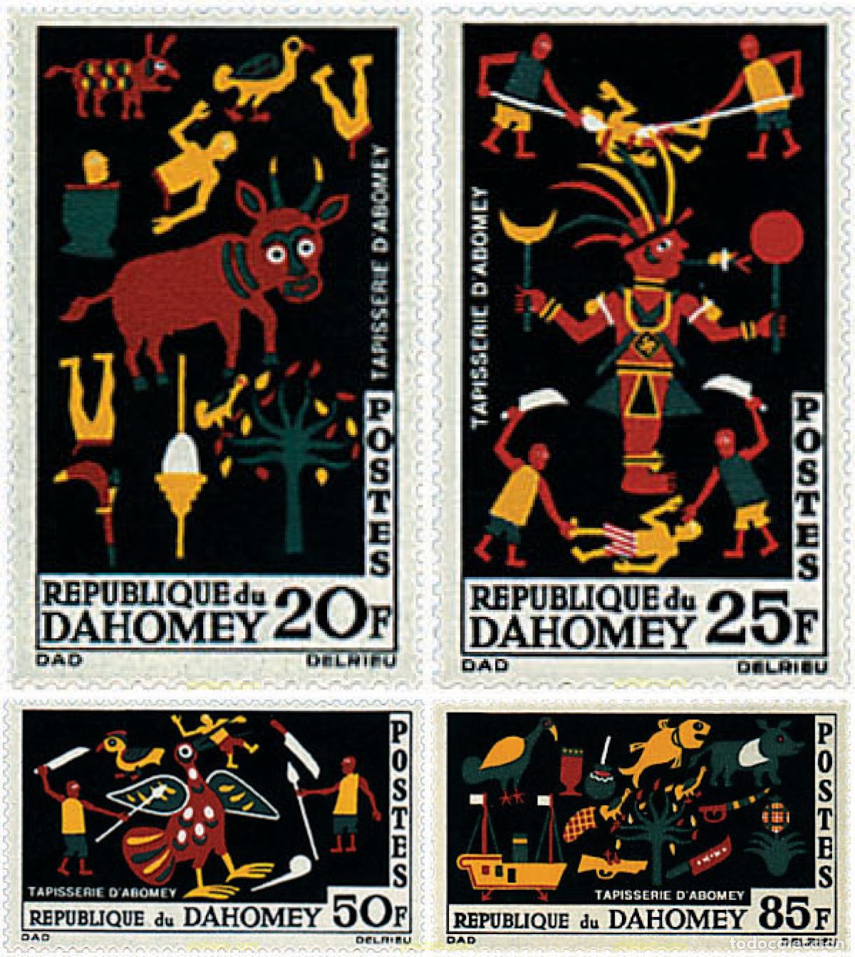 Sellos: 199234 MNH DAHOMEY 1965 TAPICES