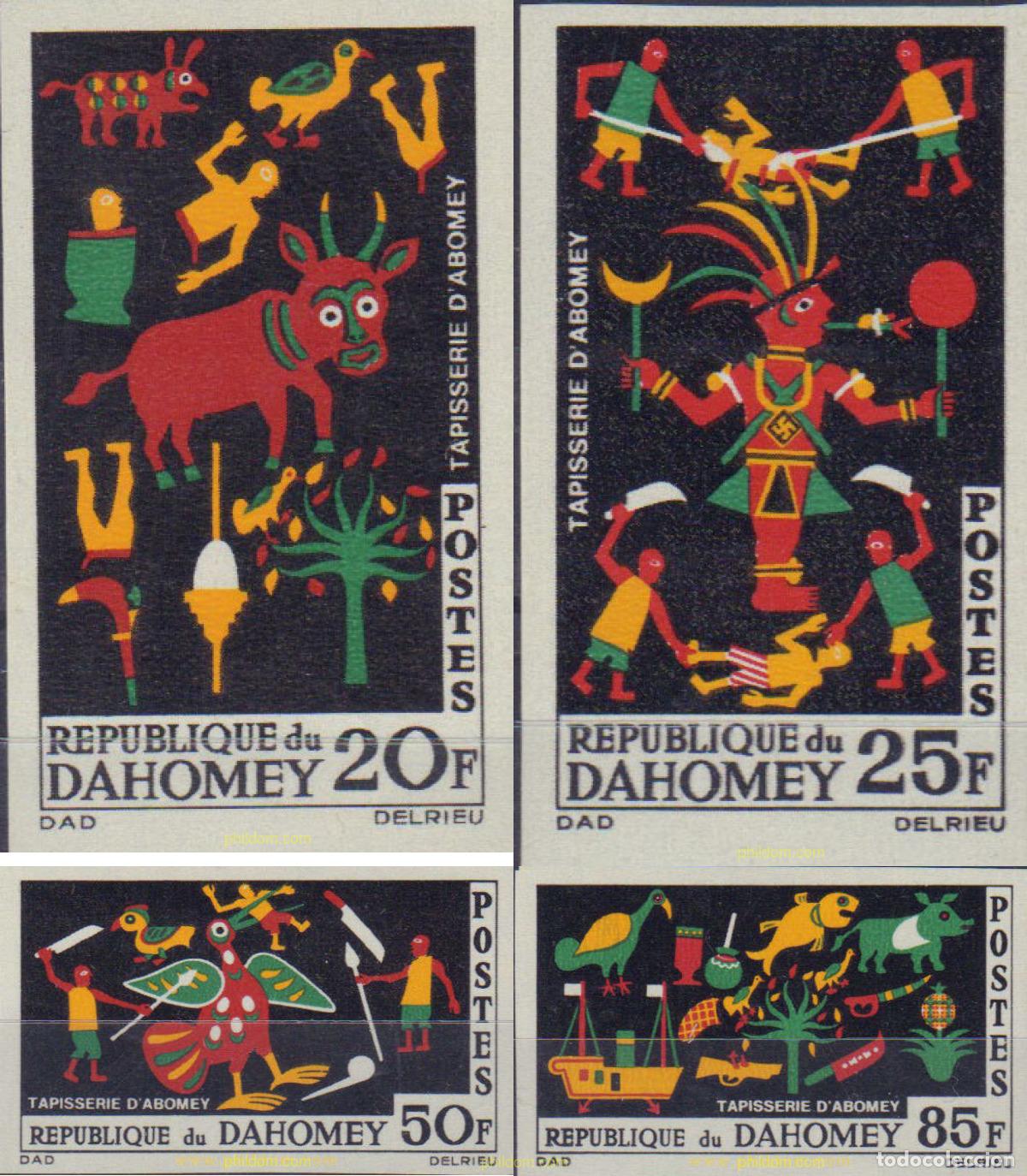 Sellos: 576062 MNH DAHOMEY 1965 TAPICES