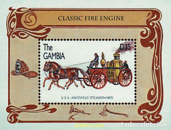 Sellos: 211151 MNH GAMBIA 1996 AUTOMOVILES CLASICOS