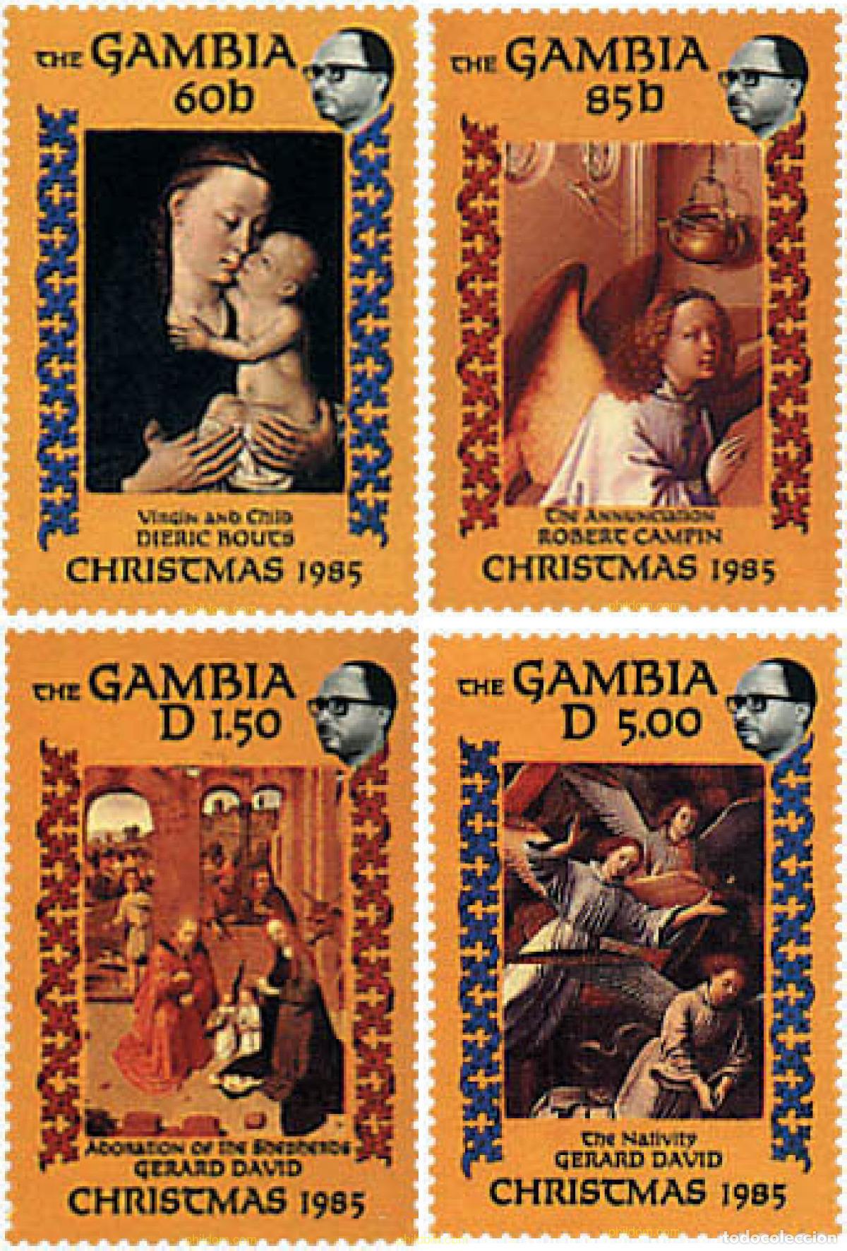 Sellos: 140931 MNH GAMBIA 1985 NAVIDAD