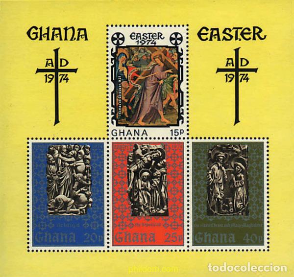 Sellos: 141052 MNH GHANA 1974 PASCUA