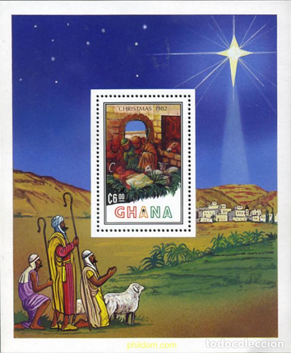Sellos: 204850 MNH GHANA 1982 PERSONAJES DE LEYENDA