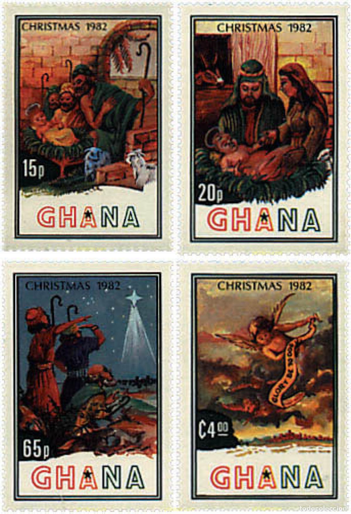 Sellos: 211316 MNH GHANA 2023 NAVIDAD