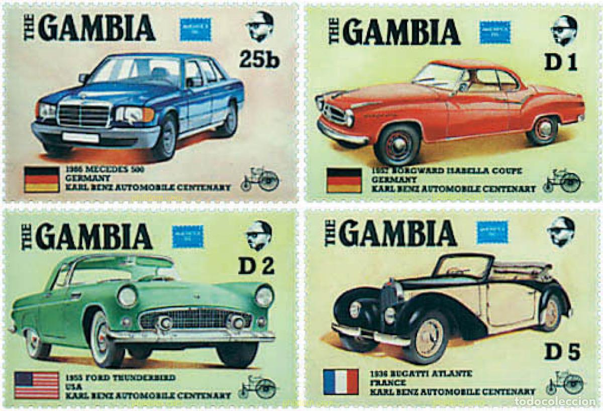 Sellos: 316761 MNH GAMBIA 1986 AMERIPEX 86. EXPOSICION FILATELICA INTERNACIONAL