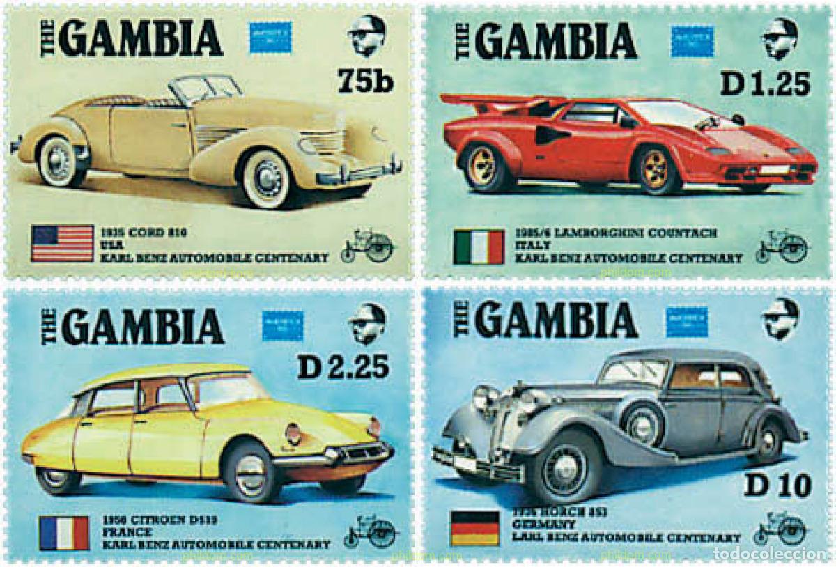 Sellos: 316763 MNH GAMBIA 1986 AMERIPEX 86. EXPOSICION FILATELICA INTERNACIONAL