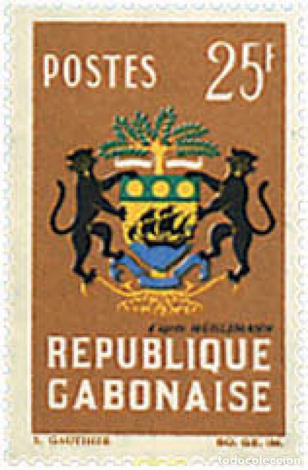 Sellos: 211032 MNH GABON 1964 ESCUDOS