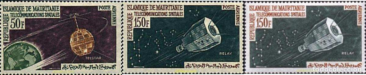 Briefmarken: 160553 MNH MAURITANIA 1963 TELECOMUNICACIONES ESPACIALES