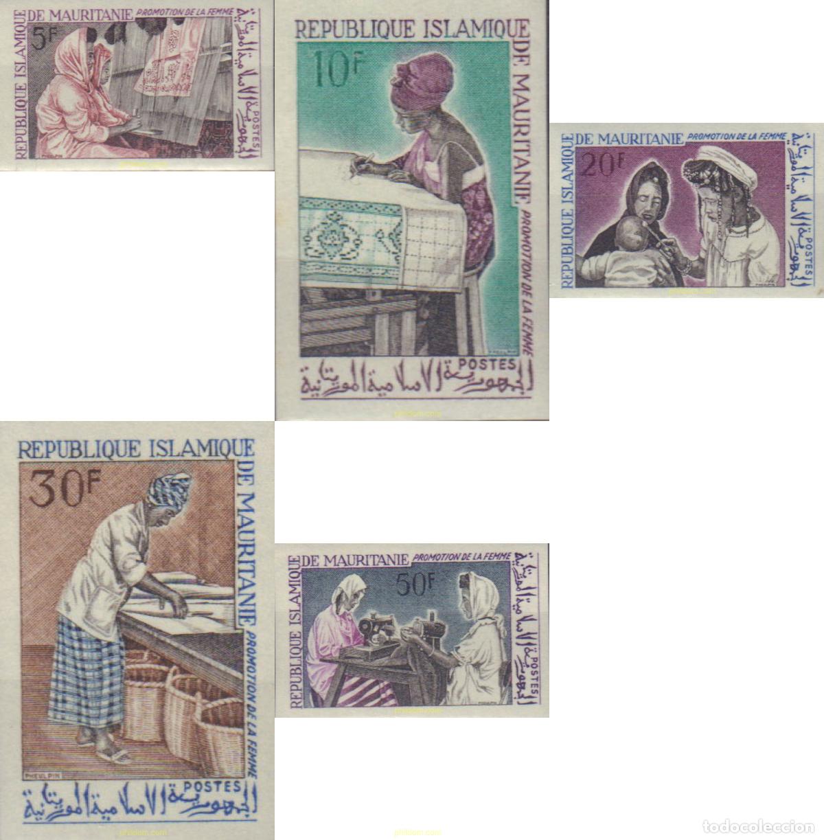 Sellos: 597305 MNH MAURITANIA 1967 PROMOCION DE LA MUJER