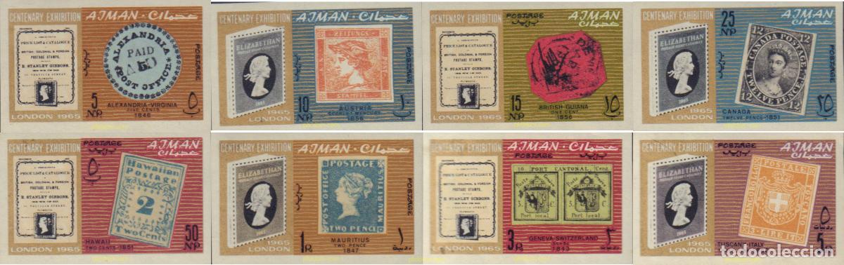 Sellos: 600895 MNH AJMAN 1965 125 ANIVERSARIO DEL SELLO