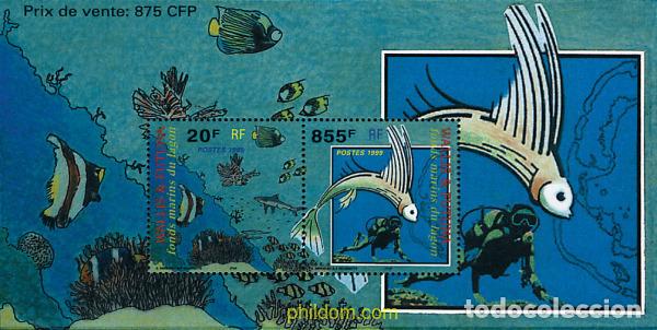 Sellos: 49208 MNH WALLIS Y FUTUNA 1999 FONDO MARINO DE LA LAGUNA