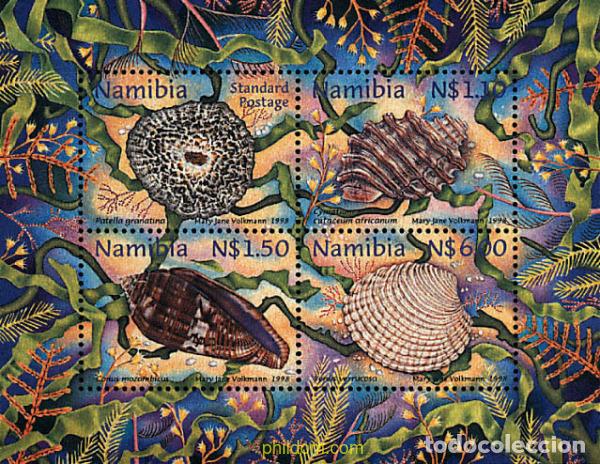 Sellos: 51775 MNH NAMIBIA 1998 CONCHAS