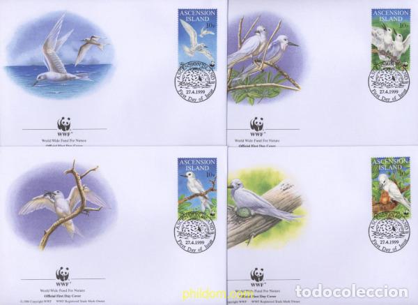 Sellos: 23243 MNH ASCENSION 1999 CHARRAN BLANCO
