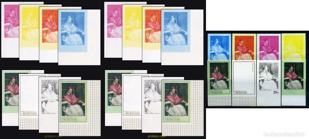 Sellos: 204189 MNH BURUNDI 1968 PINTURAS