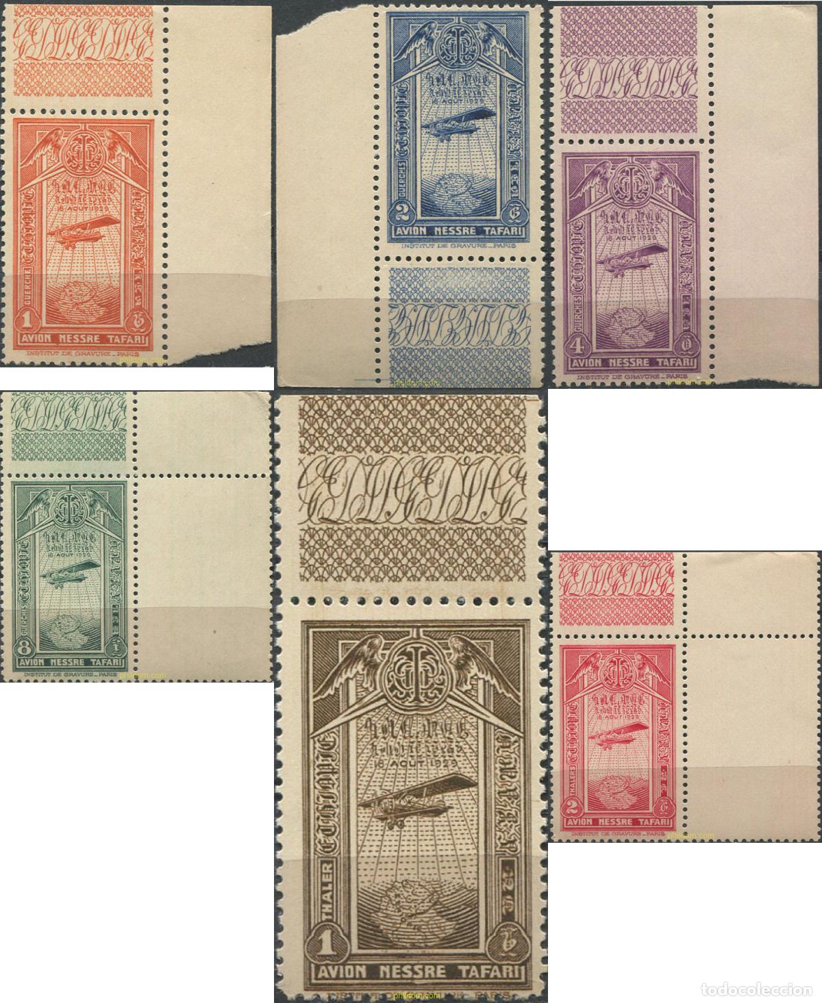 Sellos: 666044 MNH ETIOPIA 1931 AVIACION