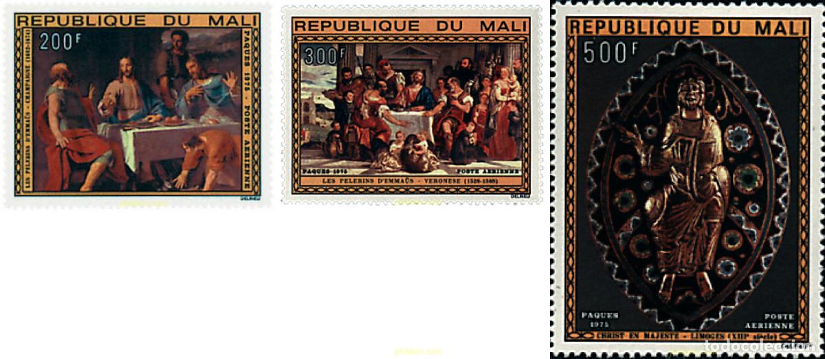 Sellos: 36565 MNH MALI 1975 PINTURAS RELIGIOSAS