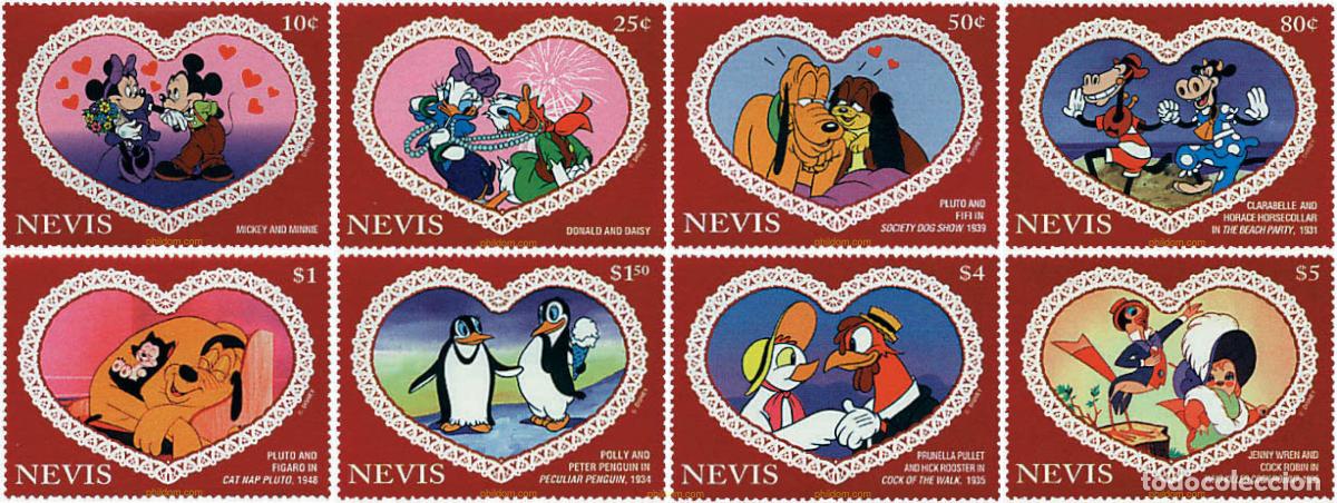 Sellos: 49811 MNH NEVIS 1995 SELLOS DE SAN VALENTIN