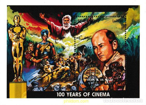 Sellos: 607932 MNH SIERRA LEONA 1996 100 ANIVERSARIO DEL CINE