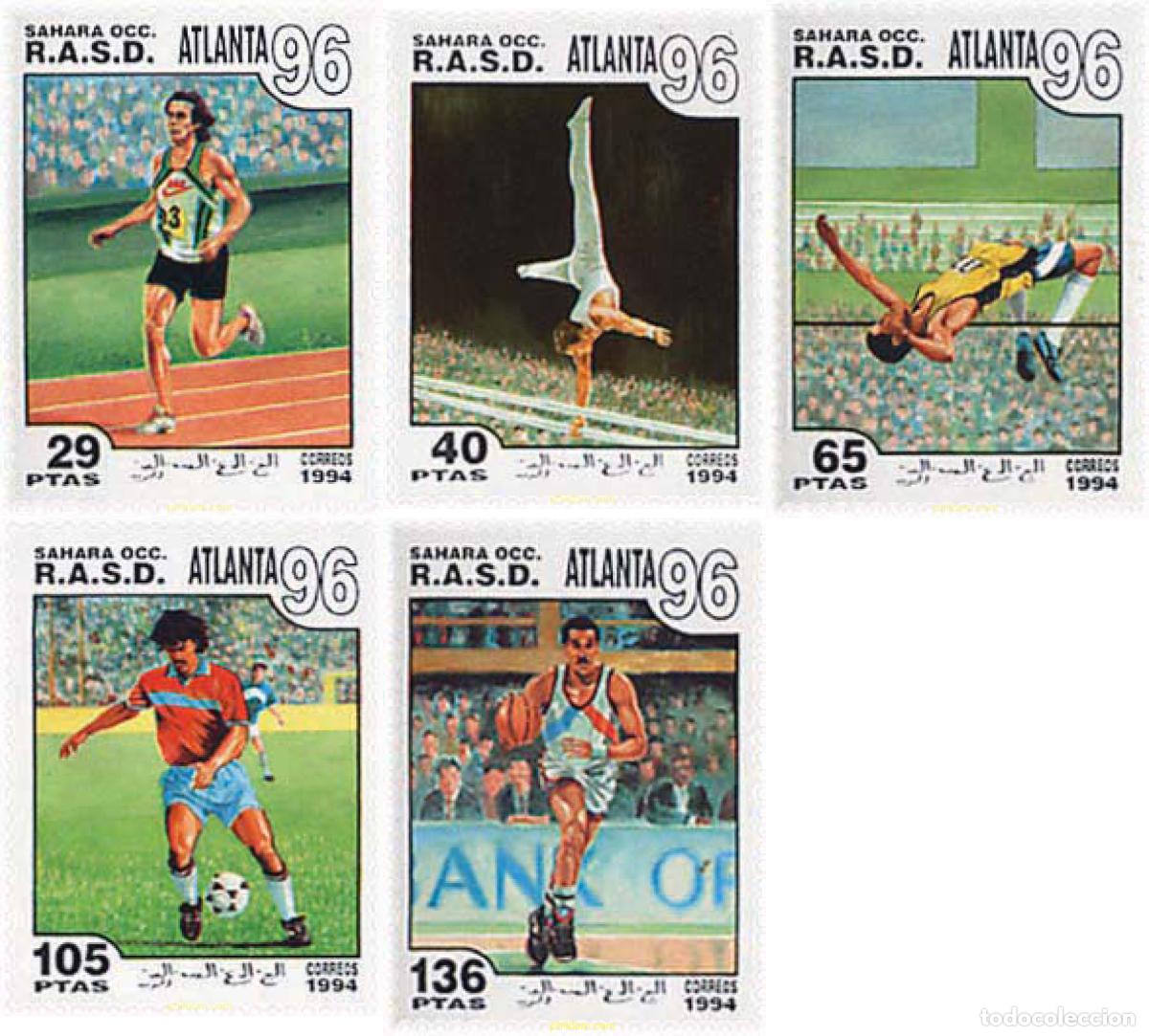 Sellos: 205049 MNH REPUBLICA ARABE SAHAURI DEMOCRATICA 1994 25 JUEGOS OLIMPICOS VERANO BARCELONA 1992