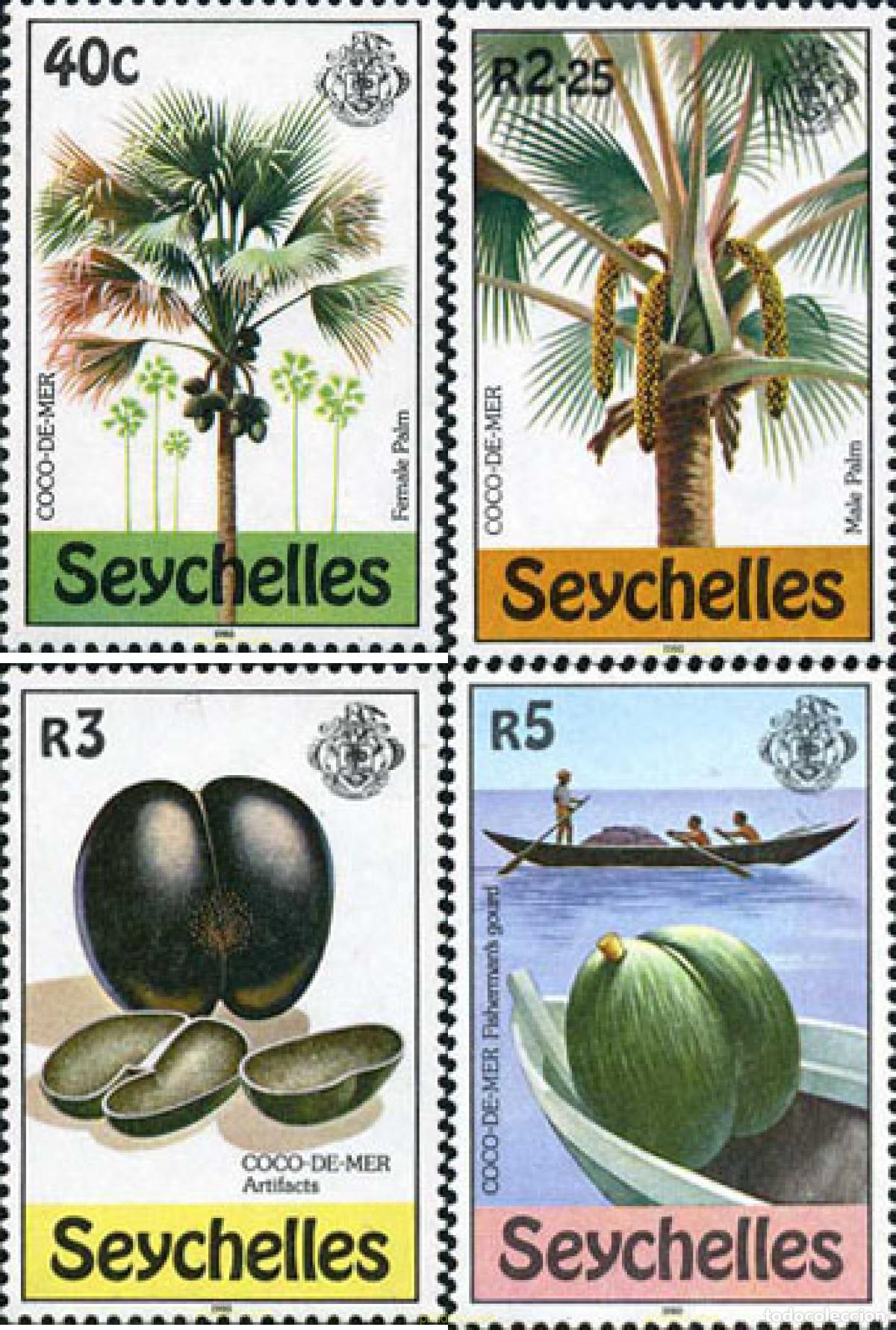 Sellos: 37503 MNH SEYCHELLES 1980 COCOS DE MAR