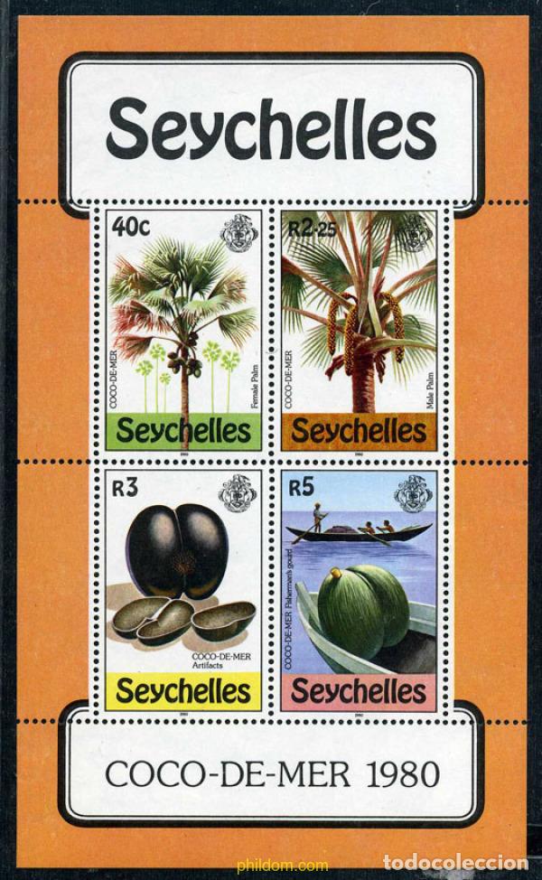 Sellos: 37518 MNH SEYCHELLES 1980 COCOS DE MAR