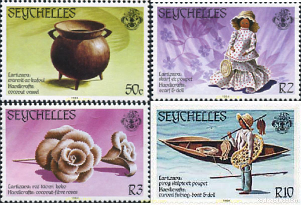 Sellos: 93333 MNH SEYCHELLES 1984 ARTESANIA