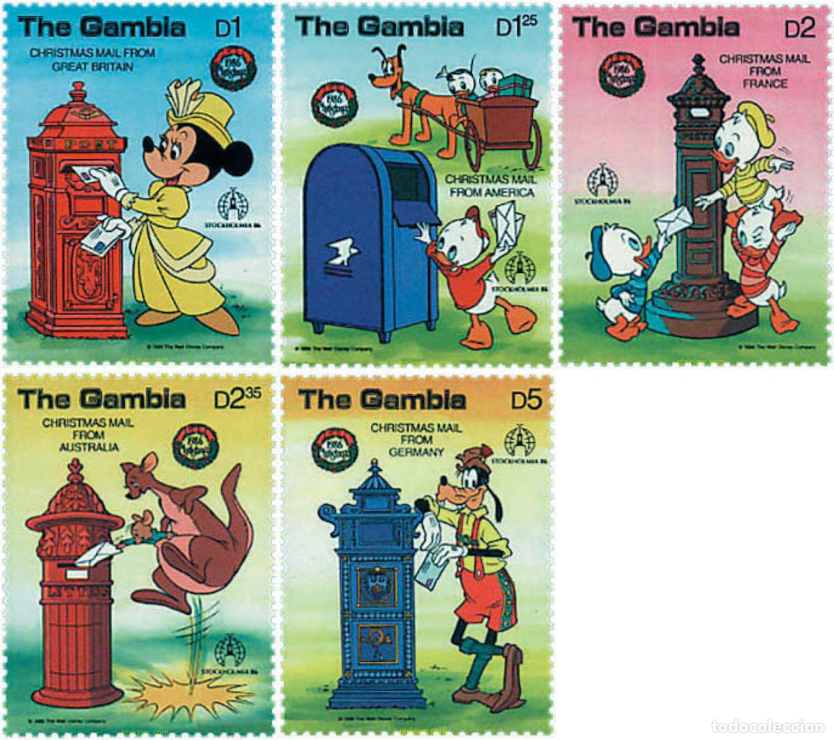 Sellos: 88900 MNH GAMBIA 1986 NAVIDAD